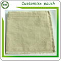 Jute linen burlap pouch with customize printing bag for packing 2