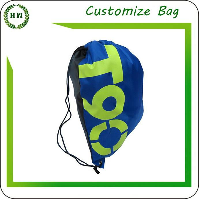 Non woven drawstring bag with your printing design backpack 2