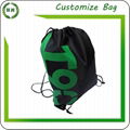 Non woven drawstring bag with your printing design backpack 1