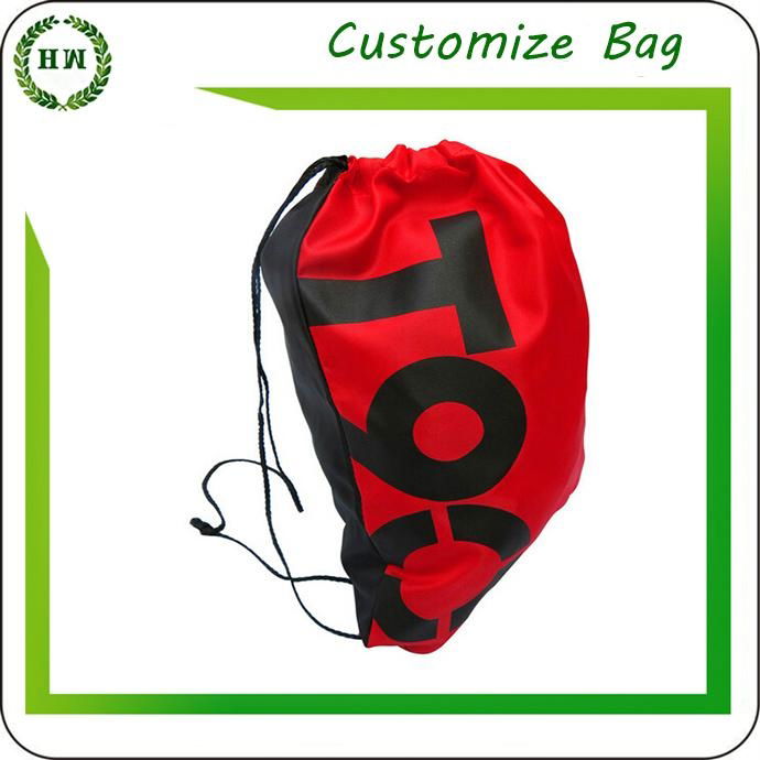 Non woven drawstring bag with your printing design backpack 3