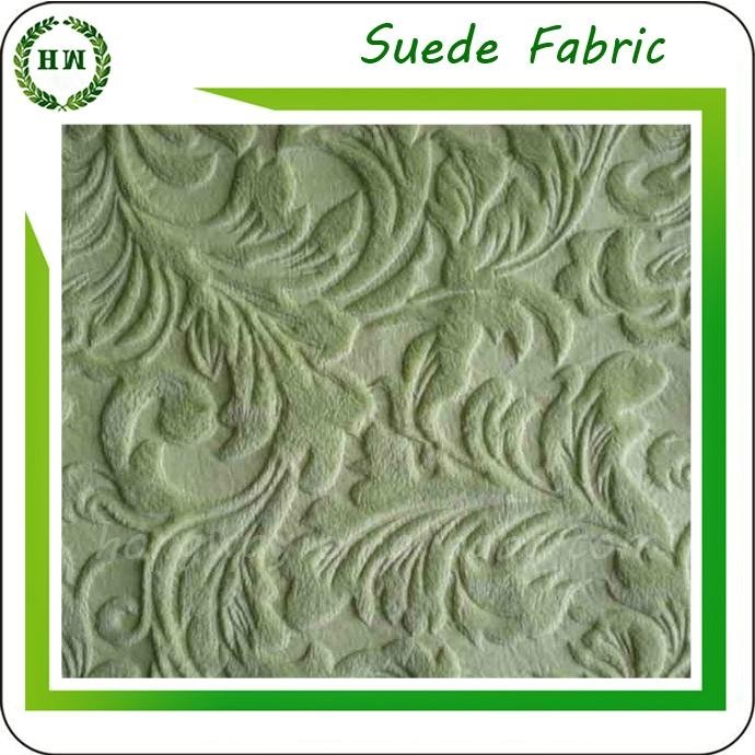 100 polyester emboss microfiber crepe suede fabric for sofa ang pillow case 2