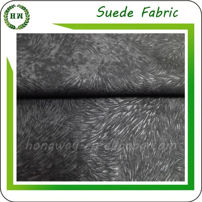 100 polyester emboss microfiber crepe suede fabric for sofa ang pillow case 3