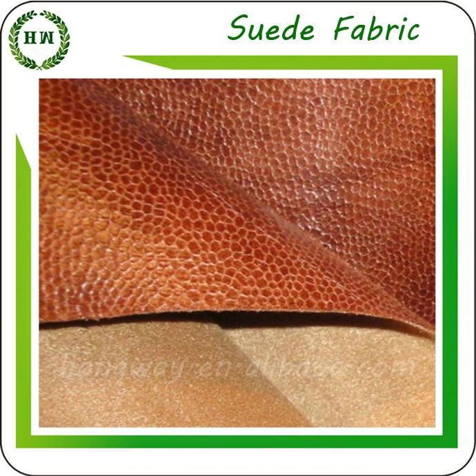 microfiber faux super absorbent suede fabric bronzed suede leather fabric
