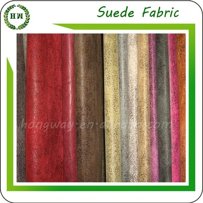 microfiber faux super absorbent suede fabric bronzed suede leather fabric 3