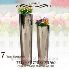 tall vases wedding hurricaine vase for hotel 