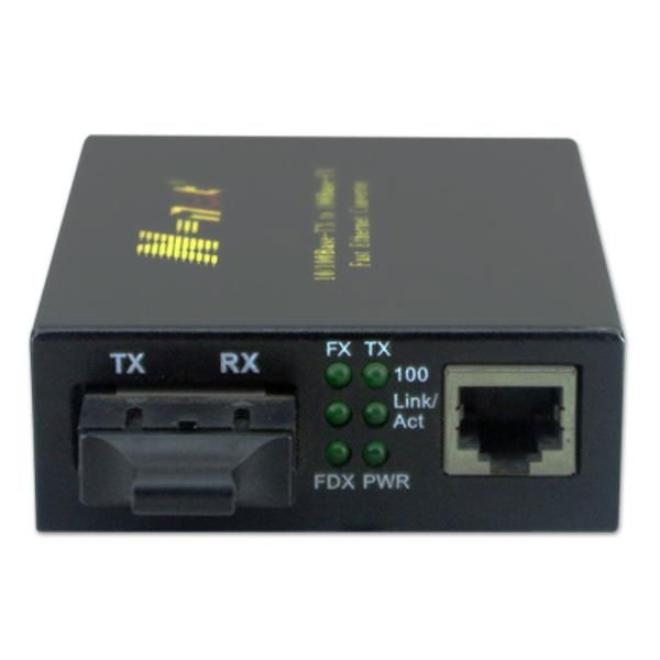 10/100M dual fiber single mode 2okm fast ethernet media converter 3