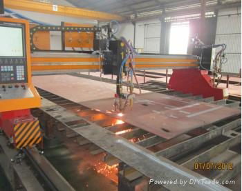 large size cnc plasma metal cutting machine XL40100 4