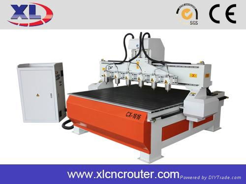 hot sale XL1616 cnc router multi heads woodworking machine-cnc engraving machine