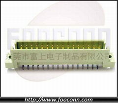 DIN41612歐式插座二排32針180度直公