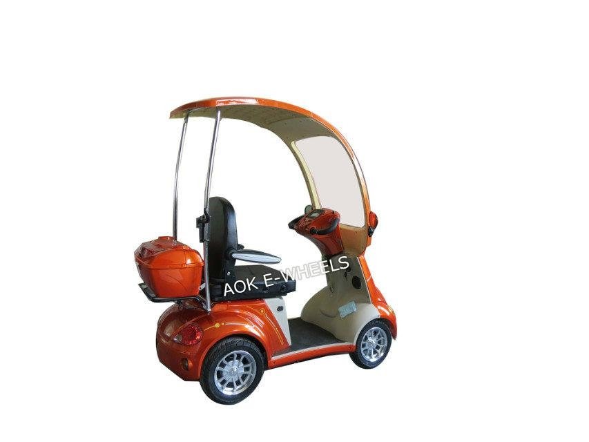 Disabled Electric Mobility Scooter with Smart Canopy 2