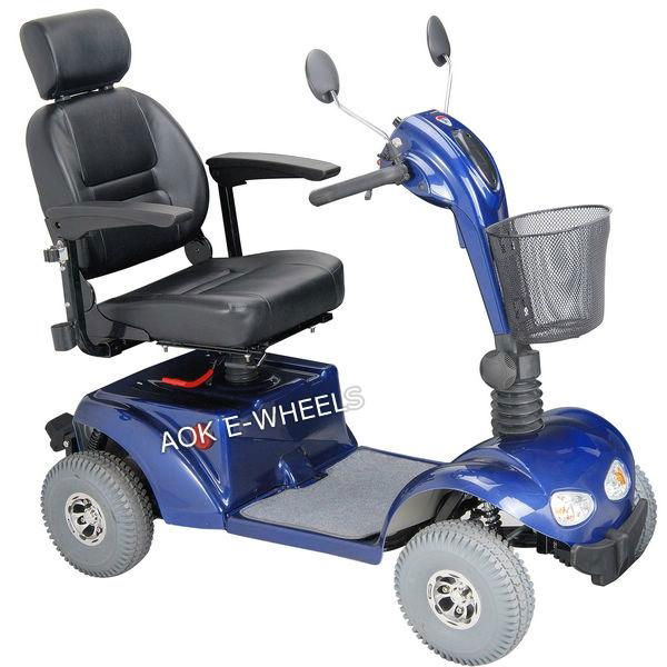 Disabled Electric Mobility Scooter with Electric Magnetic Brakes 3