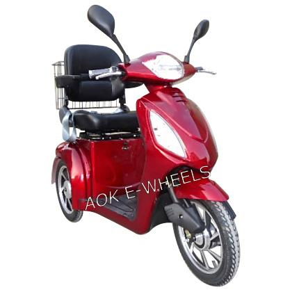 500W Motor Electric Mobility Scooter with LED Light and Basket 4
