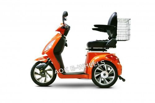 Hot Sale Disabled Electric Mobility Scooter with Deluxed Saddle 3