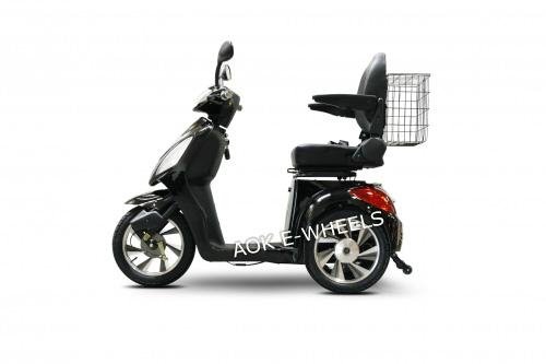 Hot Sale Disabled Electric Mobility Scooter with Deluxed Saddle 5