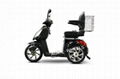 Hot Sale Disabled Electric Mobility Scooter with Deluxed Saddle 5