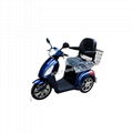 Hot Sale Disabled Electric Mobility Scooter with Deluxed Saddle 2