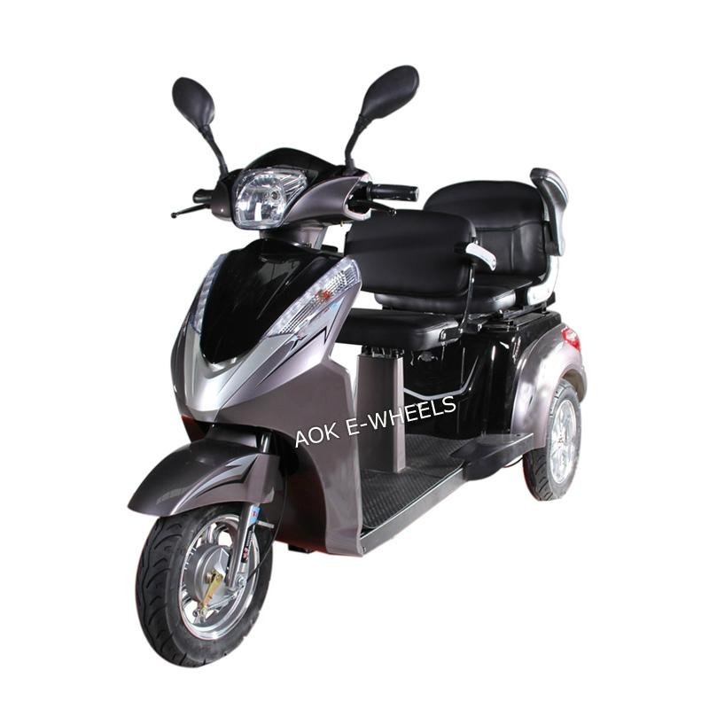 500W/800W Motor Electric Mobility Scooter with Seat Belt for Old People 5
