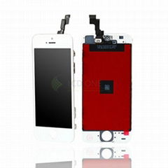 For Apple iPhone 5S LCD Screen Replacement And Digitizer Assembly with Frame