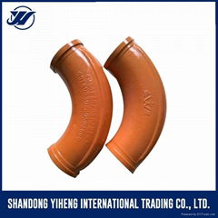 concrete pump pipe elbow