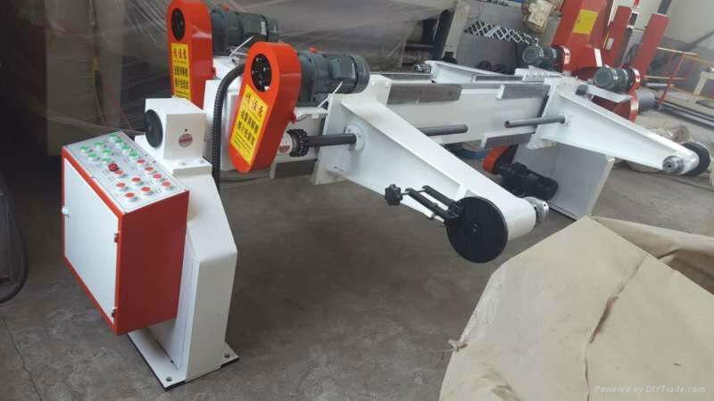 Electric shaftless mill roll paper stand machine  3