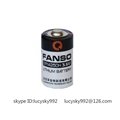 FANSO 3.6V SIZE 1/2AA lithium thionyl battery ER14250 ER14250H 