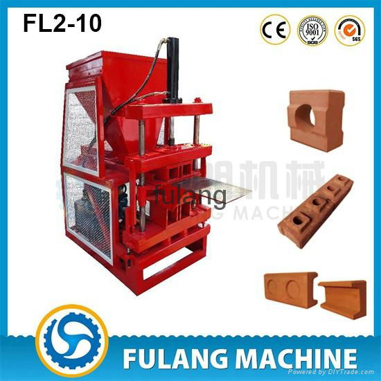 FL2-10 fully automatic soil interlocking brick production line 3