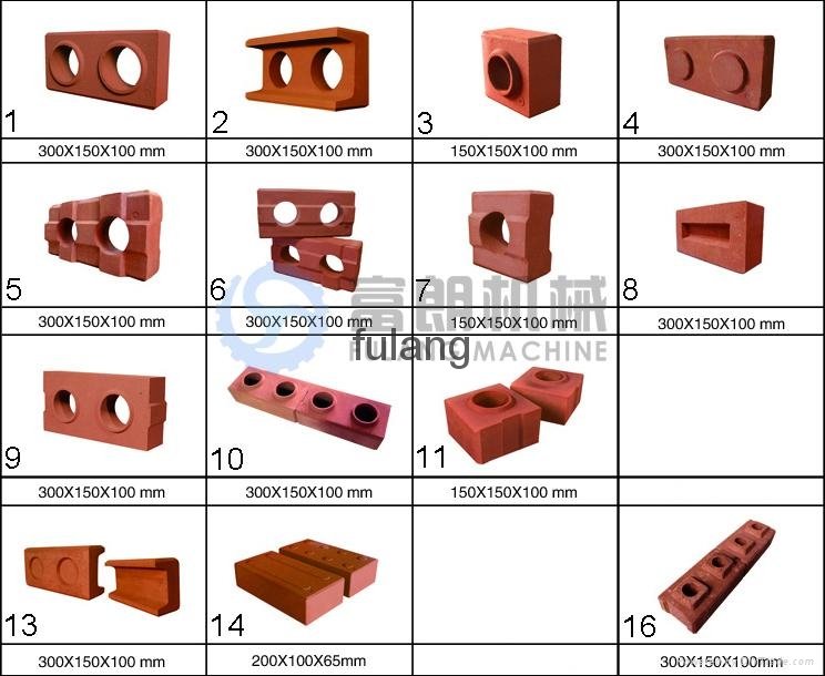 FL1-10 automatic interlocking brick making machine line 5