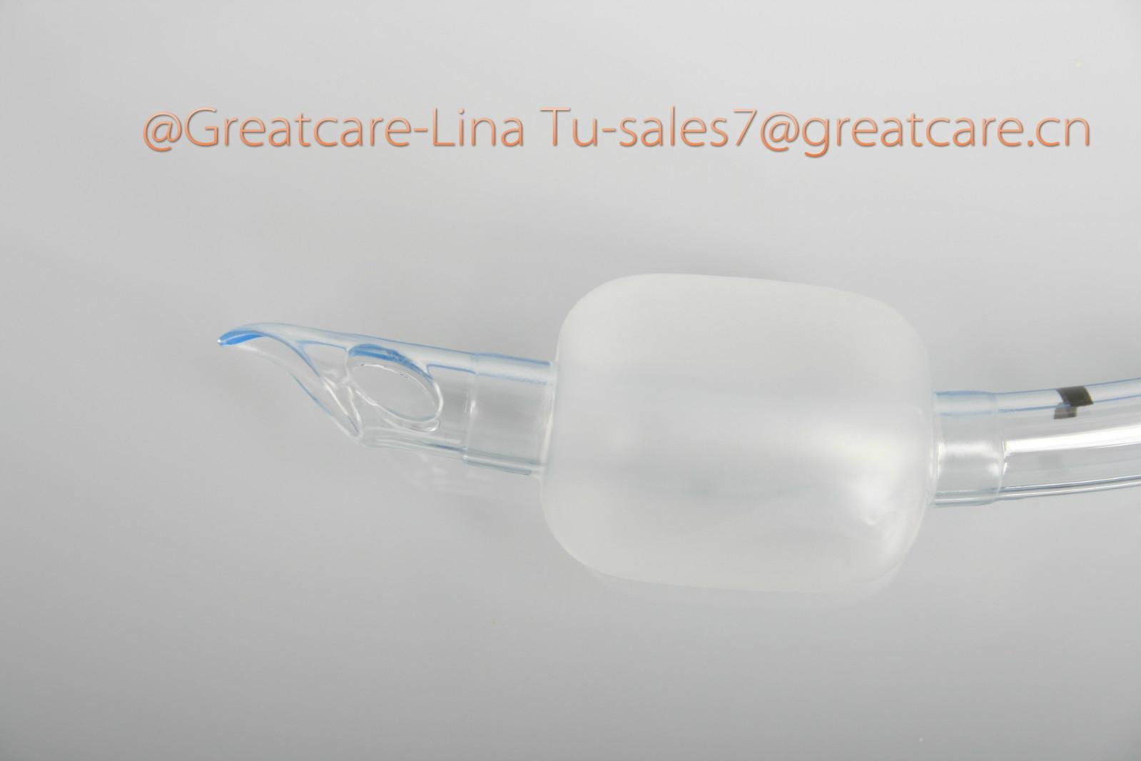 Medical disposable PVC Endotracheal tube (ET tube)with cuffed or uncuffed in CE/ 3