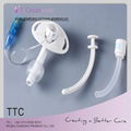 CE/ISO proved tracheostomy tube with inner cannula in medical disposable supplie 3