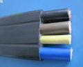 Low presure Chinese flat rubber cable for crane machinery  4