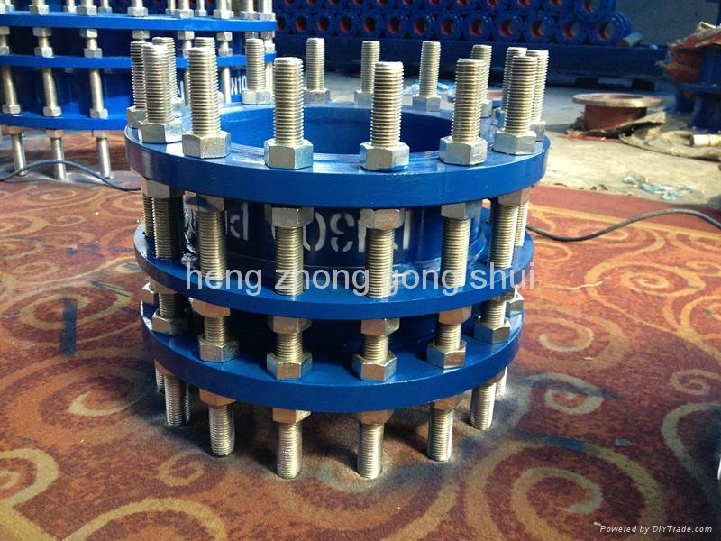 Double flange type metal dismantling joint 3