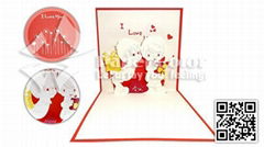 Valentine Pop Up Greeting Card