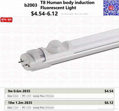  T8 Human body induction Fluorescent Light  18W