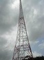 100meters  self supporting telecom square tower