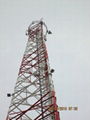 3 Legged Angular Telecommunication Steel Tower