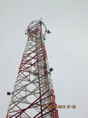 3 Legged Angular Telecommunication Steel Tower