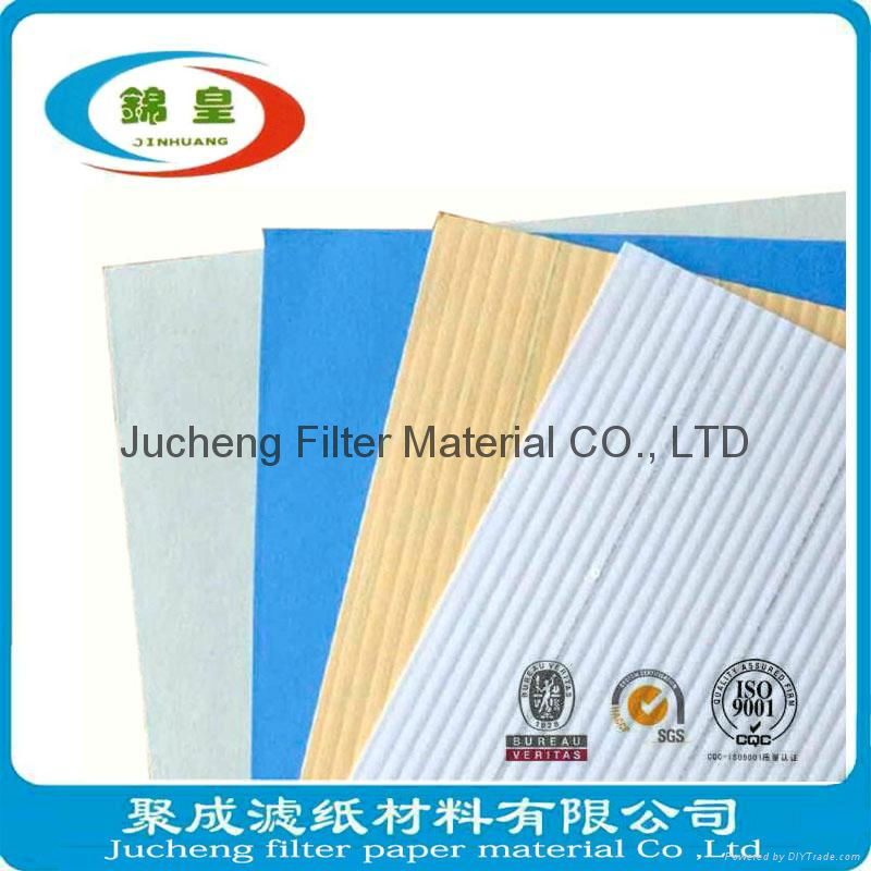 wood pulp and corrugated filter paper 5