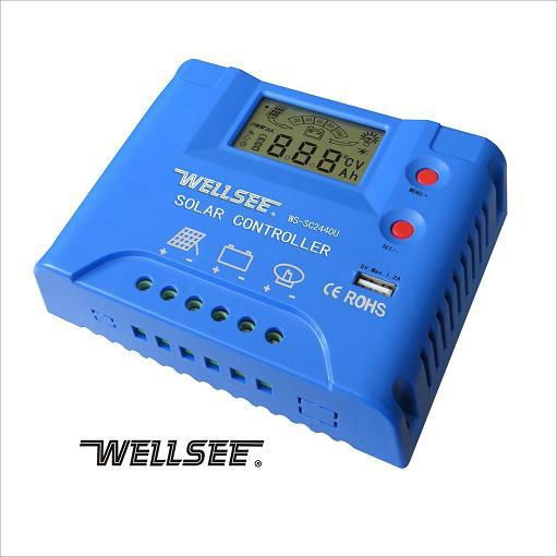 Three stage solar charge and discharge controller WS-SC2440U 20A 30A 40A newest 