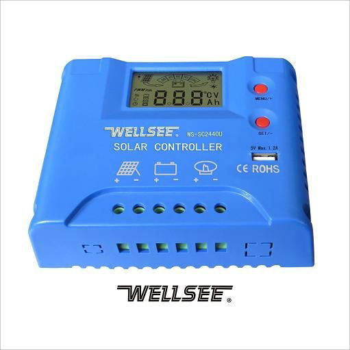 Three stage solar charge and discharge controller WS-SC2440U 20A 30A 40A newest  3