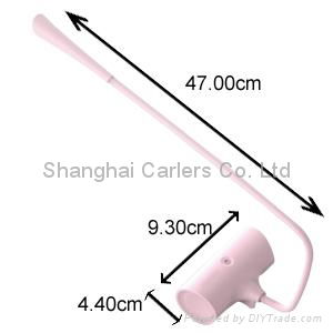 Rechargeable Battery LED Flexible Neck Desk Lamp 2