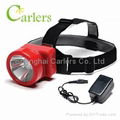 Waterproof LED Bike Headset Anti-explosion Flashlight 1