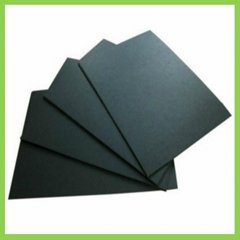 1.High quality 0.1~4.0mm black paper supplier black paper cardboard