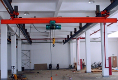LX underslung single girder overhead bridge crane