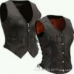 leather vest