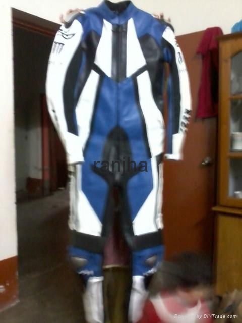 leather motor bike suit 2