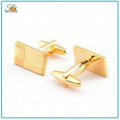 2015 Fashion Wedding Decoration Replica Gold Plated Cufflinks