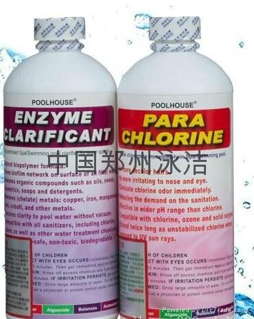 Swimming pool water treatment agent 4
