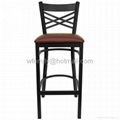 restaurant metal barstool bar furniture bar chair 4