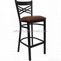 restaurant metal barstool bar furniture