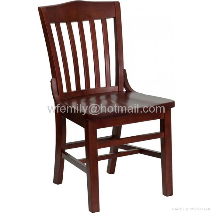 Restaurant beech wood chair wooden chair 2